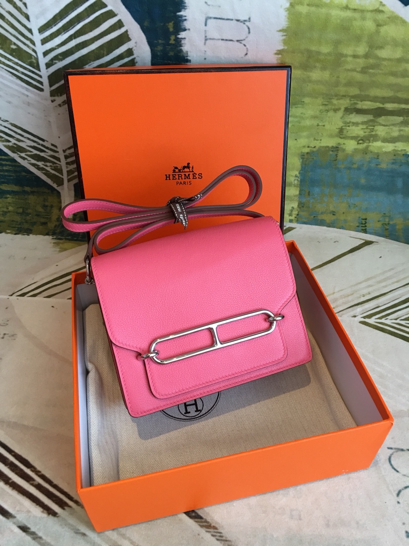 에르메스 룰리스18 립스틱 핑크 은장 에버컬러